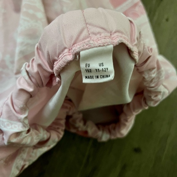 Pink Bandana Print Shorts Size 11-12Y EUC unbranded youth girls boys medium​ - Picture 3 of 3